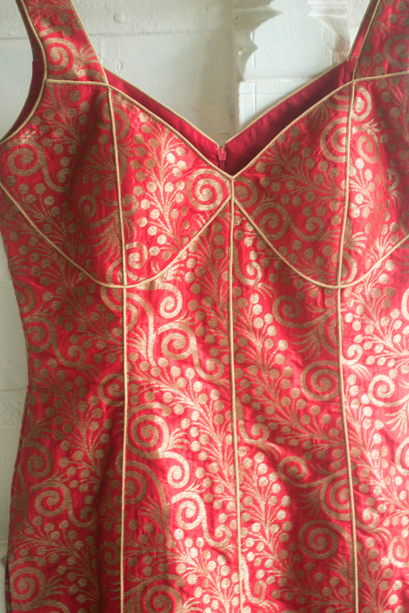 Ornate Silk Brocade Banarasi Set