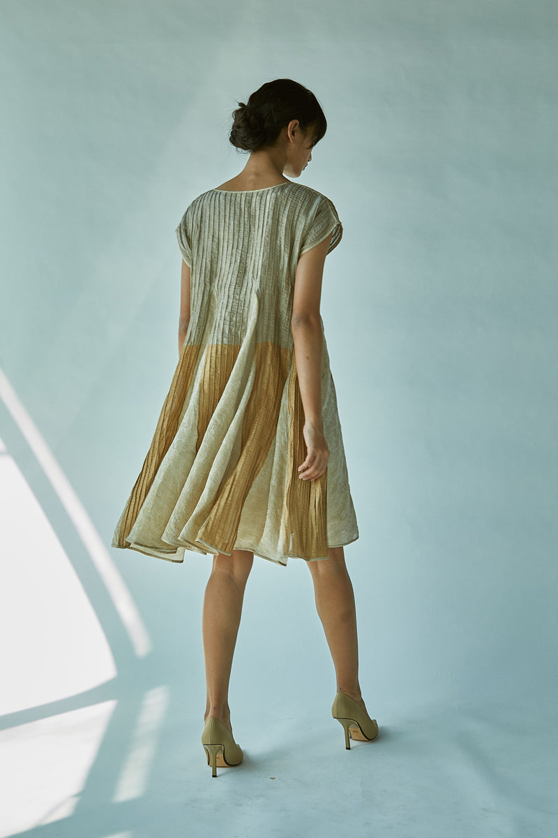 Tissue Pannelled Dress