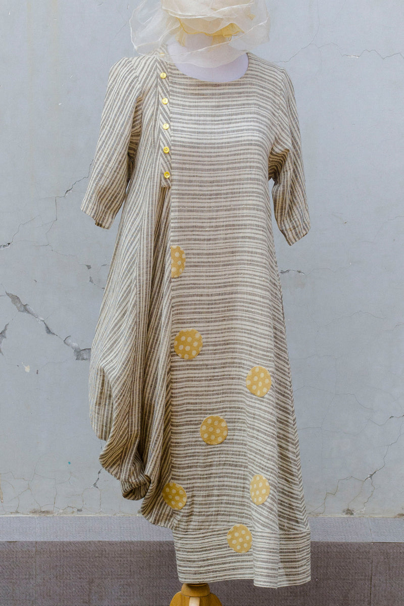 One Sided Organic Cotton  Dress